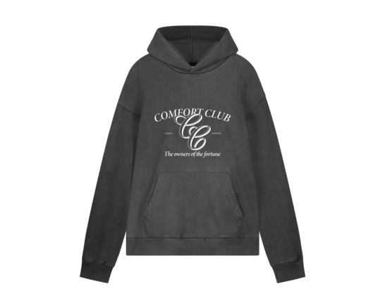 Collectiq Elegance Hoodie Faded Black CC 43007 006