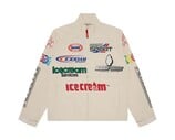 Pit Crew Ripstop Jacket Ecru ICOU26307 ICECREAM Pit Crew Ripstop Jacket Ecru ICOU26307
