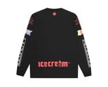 Pit Crew LS T Shirt Black ICLT26346 ICECREAM Pit Crew LS T Shirt Black ICLT26346