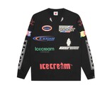 Pit Crew LS T Shirt Black ICLT26346 ICECREAM Pit Crew LS T Shirt Black ICLT26346