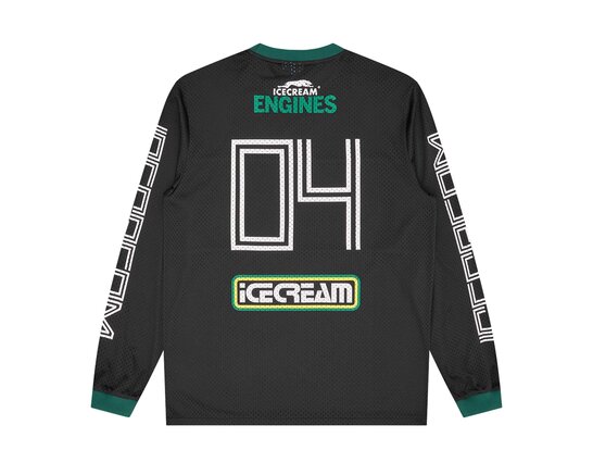 Services LS Mesh Top Black ICSS26349 ICECREAM Services LS Mesh Top Black ICSS26349