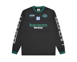 Services LS Mesh Top Black ICSS26349 ICECREAM Services LS Mesh Top Black ICSS26349
