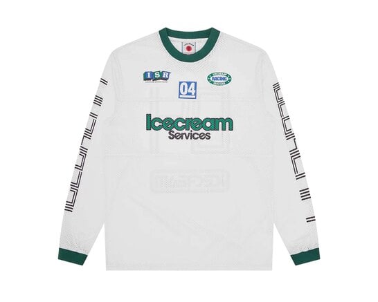 Services LS Mesh Top White ICSS26349 ICECREAM Services LS Mesh Top White ICSS26349
