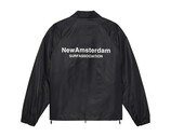 Coach Jacket Black 2601010002 New Amsterdam Surf Association Coach Jacket Black 2601010002