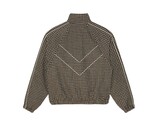 Obey Leisure Training Jacket Abbey Stone Plaid 121800632