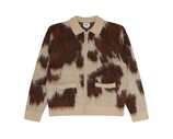 Cow Pattern Zip Sweater Cow Multi 151010050 Obey Cow Pattern Zip Sweater Cow Multi 151010050