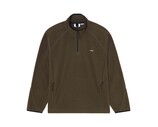 Vetta Polar Fleece Pullover Andesite 111620099 Obey Vetta Polar Fleece Pullover Andesite 111620099