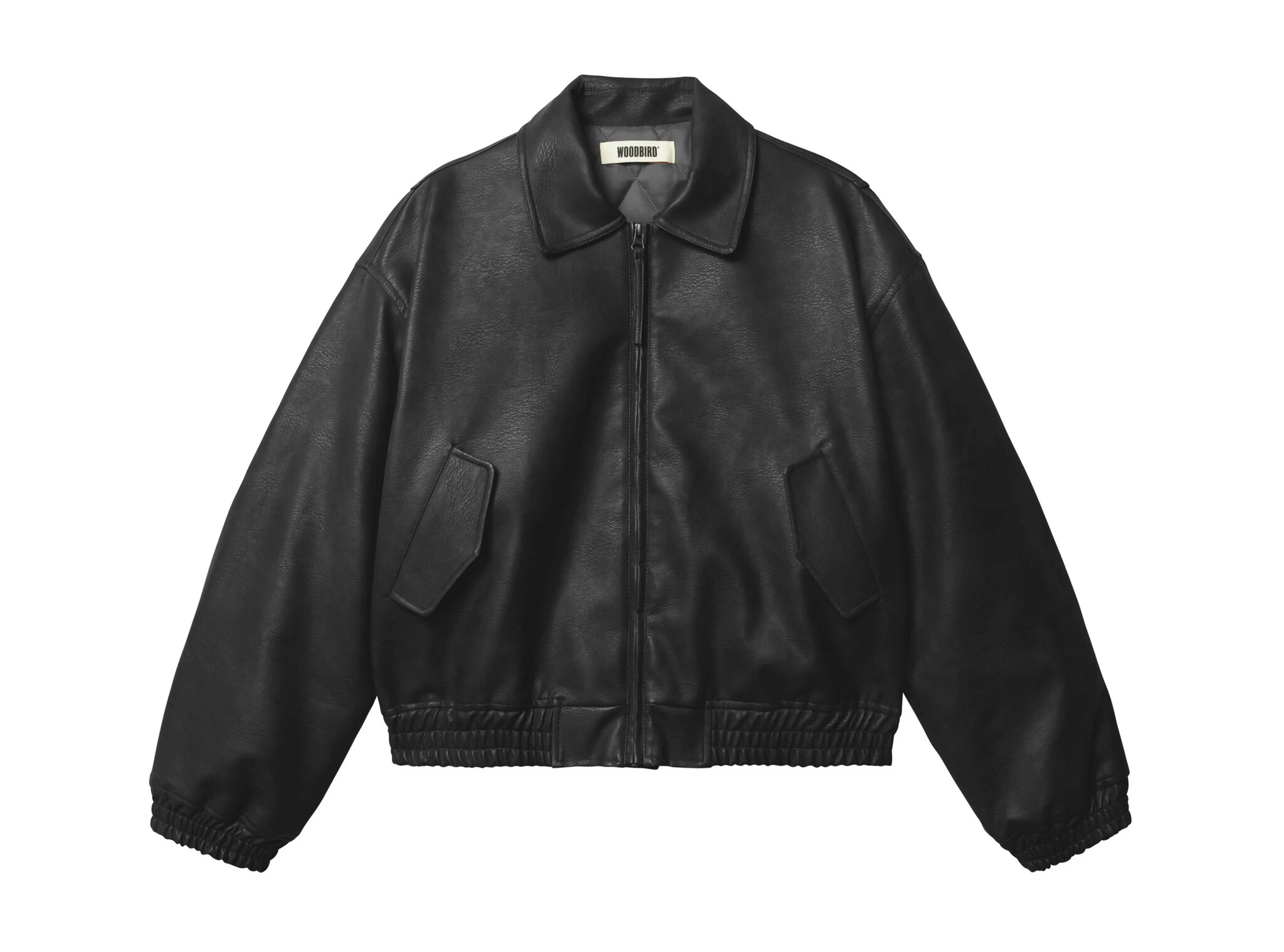 Woodbird WBBao Biker Jacket Black 2536 906