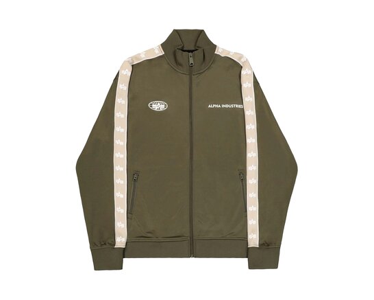 Track Tricot Jacket Dark Olive 268159 142 Alpha Industries Track Tricot Jacket Dark Olive 268159 142