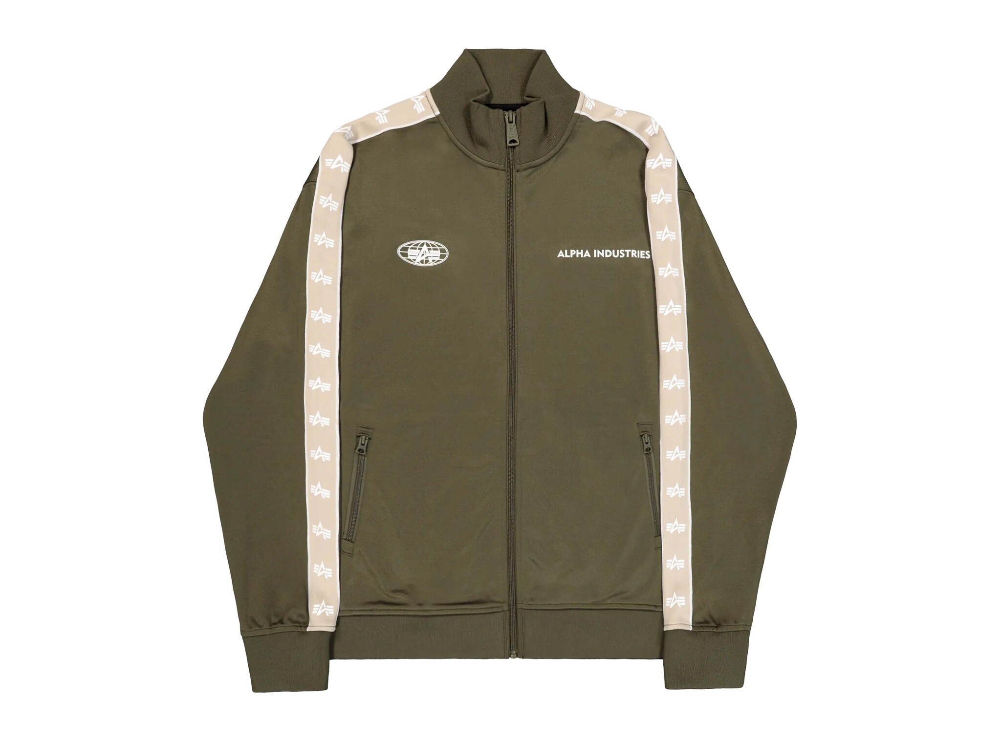 Track Tricot Jacket Dark Olive 268159 142 Alpha Industries Track Tricot Jacket Dark Olive 268159 142