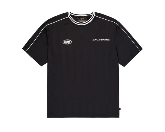 Track Tricot T Shirt Black 268502 03 Alpha Industries Track Tricot T Shirt Black 268502 03