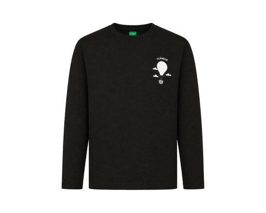 Balloon Longsleeve Black FTSH219 Flaneur Balloon Longsleeve Black FTSH219