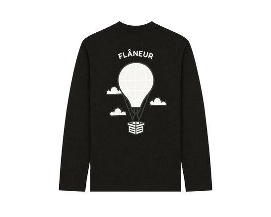 Balloon Longsleeve Black FTSH219 Flaneur Balloon Longsleeve Black FTSH219