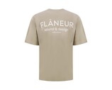 Sound & Design Studio Member T Shirt Washed Beige FTSH266 Flaneur Sound & Design Studio Member T Shirt Washed Beige FTSH266