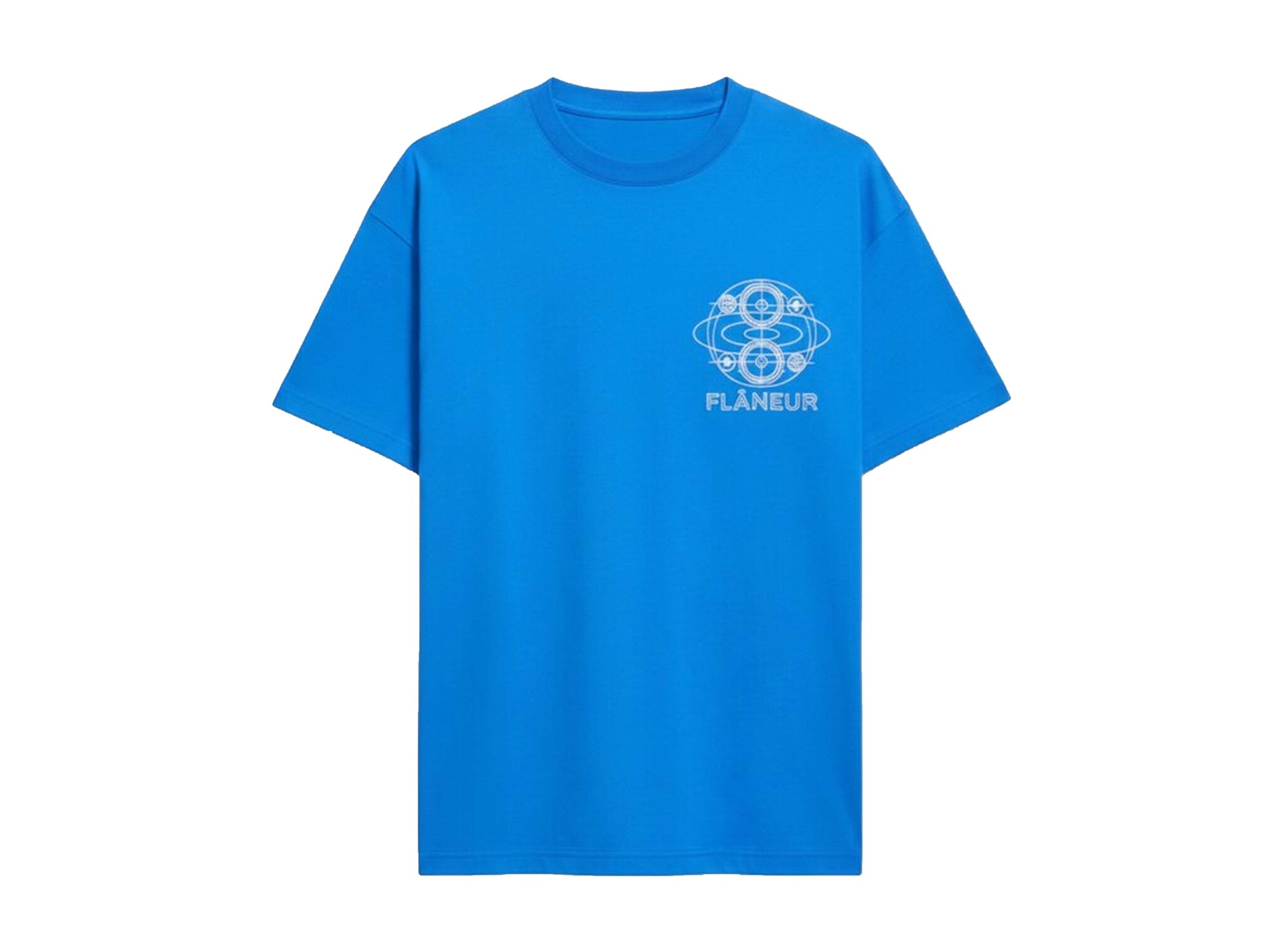 Speaker T Shirt Blue FTSH135 Flaneur Speaker T Shirt Blue FTSH135