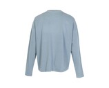 Blurred Logo Longsleeve Blue Citadel FTSH214 Flaneur Blurred Logo Longsleeve Blue Citadel FTSH214
