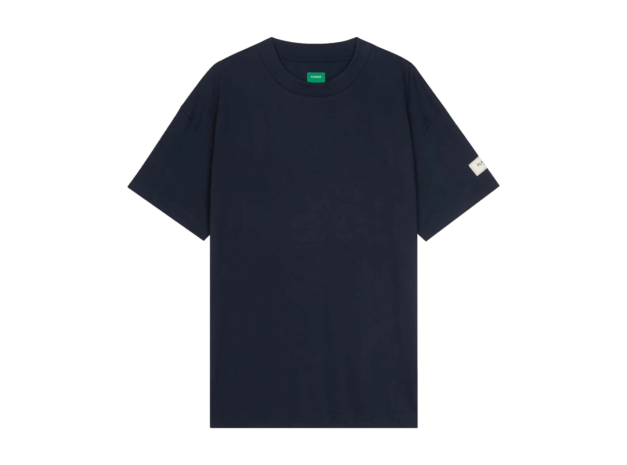 Flaneur Atelier T Shirt Navy FTSH195