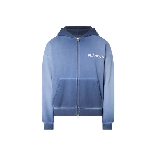 Double Logo Zip Up Navy FZIP220