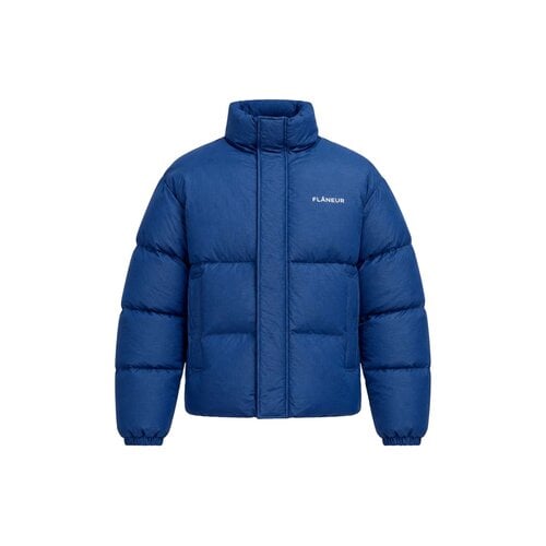 Logo Puffer Jacket Blue FOUT225