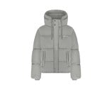 Signature Hooded Puffer Grey FOUT072 Flaneur Signature Hooded Puffer Grey FOUT072
