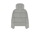 Signature Hooded Puffer Grey FOUT072 Flaneur Signature Hooded Puffer Grey FOUT072