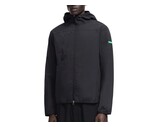 Flaneur Badge Classic Windbreaker Black FOUT209