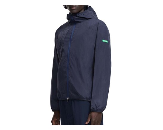 Badge Classic Windbreaker Navy FOUT210 Flaneur Badge Classic Windbreaker Navy FOUT210