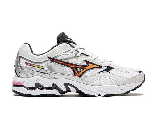 Mizuno Wave MG4 LS White Artisan's Gold Galaxy Silver D1GA265201
