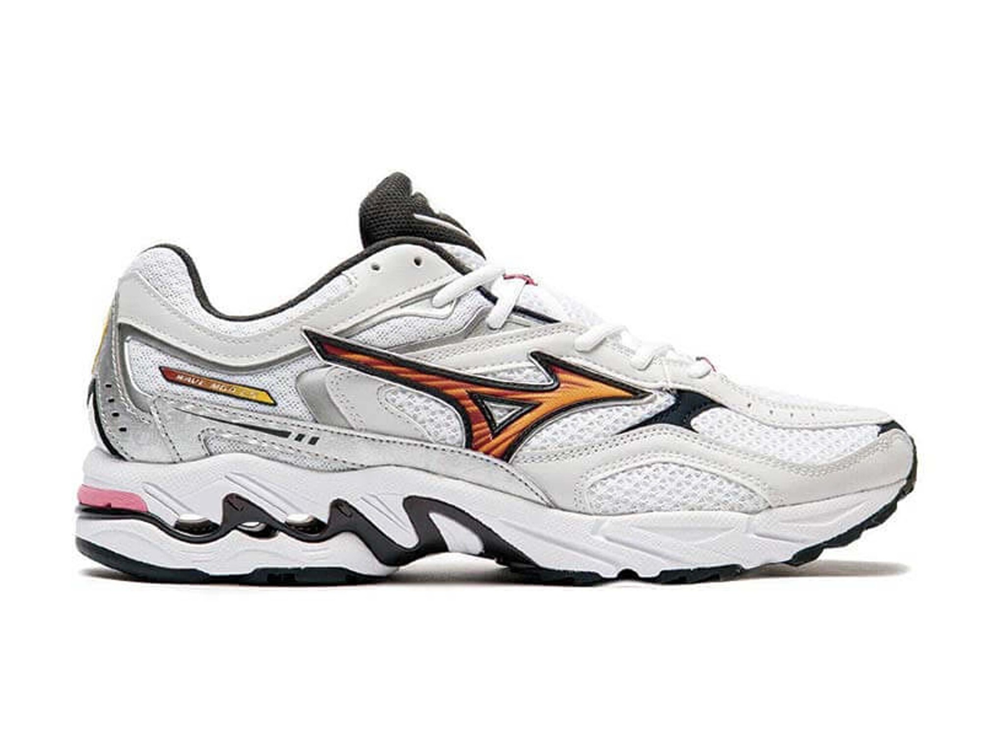 Mizuno Wave MG4 LS White Artisan's Gold Galaxy Silver D1GA265201