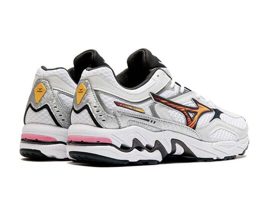 Mizuno Wave MG4 LS White Artisan's Gold Galaxy Silver D1GA265201