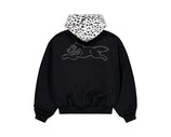 X Ice Cream Faux Fur Full Zip Hoodie Black White 268370 95 Alpha Industries X Ice Cream Faux Fur Full Zip Hoodie Black White 268370 95