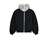 X Ice Cream Faux Fur Full Zip Hoodie Black White 268370 95 Alpha Industries X Ice Cream Faux Fur Full Zip Hoodie Black White 268370 95