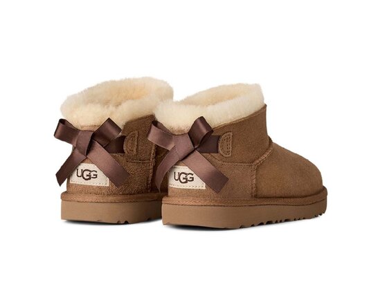 K Ultra Mini Bailey Bow Chestnut 1185920K CHE UGG K Ultra Mini Bailey Bow Chestnut 1185920K CHE