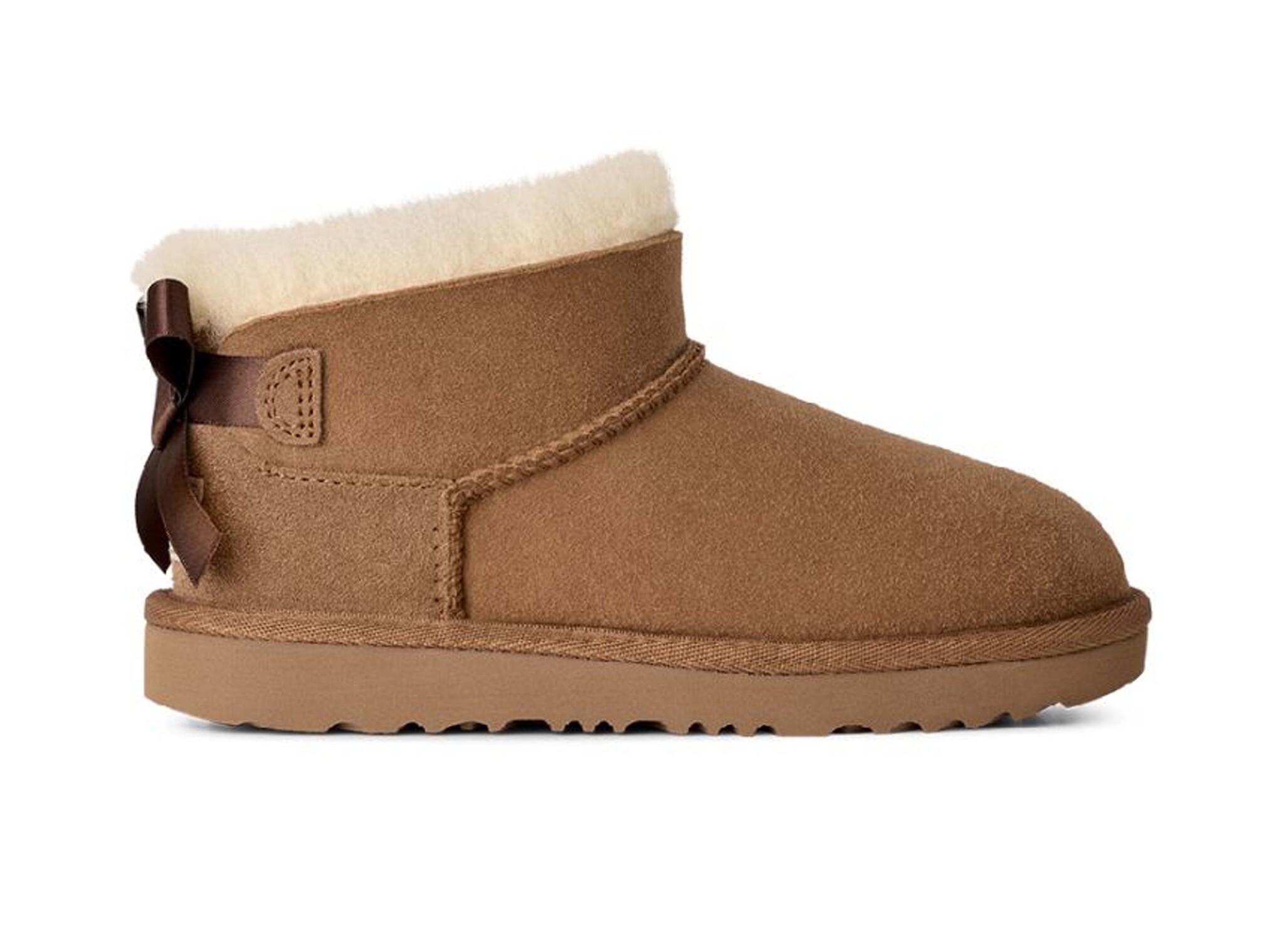 K Ultra Mini Bailey Bow Chestnut 1185920K CHE UGG K Ultra Mini Bailey Bow Chestnut 1185920K CHE