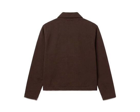Script Logo Full Zip Brown FW26 6003 Brams Fruit Script Logo Full Zip Brown FW26 6003