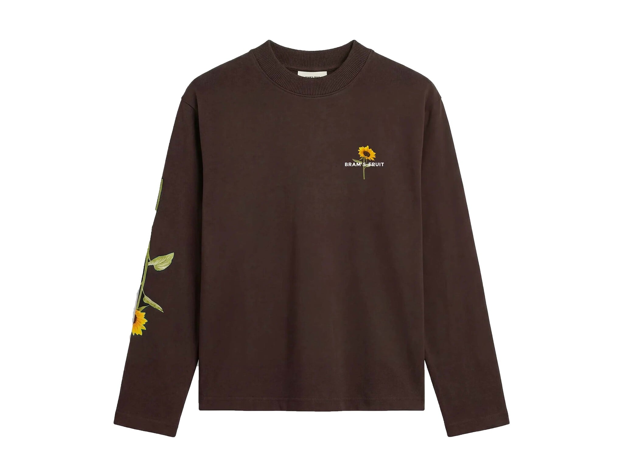 Sunflower Longsleeve Brown FW26 2096 Brams Fruit Sunflower Longsleeve Brown FW26 2096