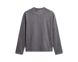 Distressed Quote Longsleeve Washed Shadow Black FW26 2089 Brams Fruit Distressed Quote Longsleeve Washed Shadow Black FW26 2089