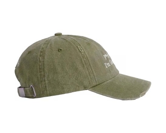 F*ck Off I'm Gardening Cap Distressed Forrest Green FW26 2610 Brams Fruit F*ck Off I'm Gardening Cap Distressed Forrest Green FW26 2610