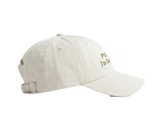 F*uck Off I'm Gardening Cap Distressed White Sand FW26 2145 Brams Fruit F*uck Off I'm Gardening Cap Distressed White Sand FW26 2145