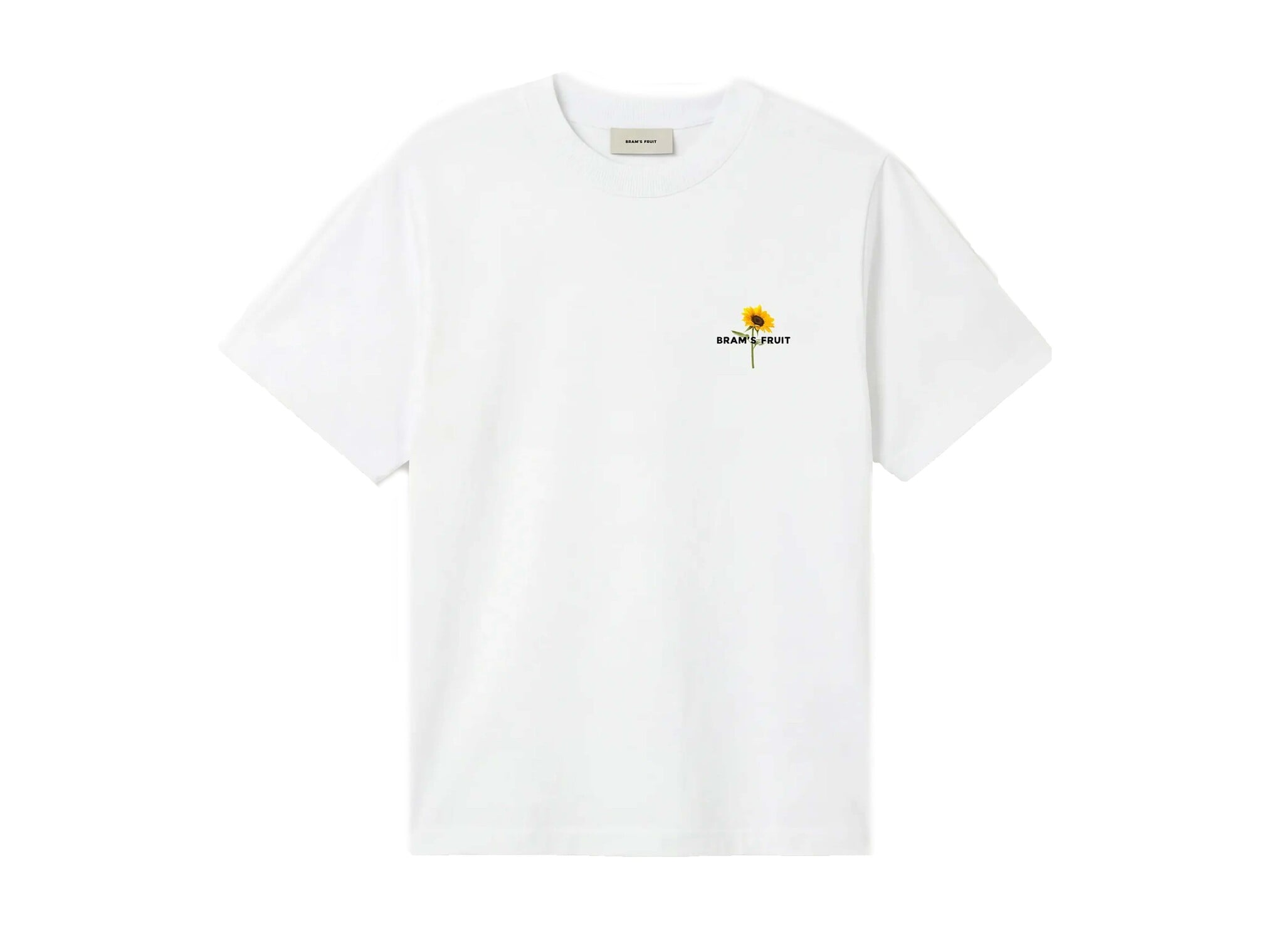 Sunflower T Shirt White FW26 2121 Brams Fruit Sunflower T Shirt White FW26 2121