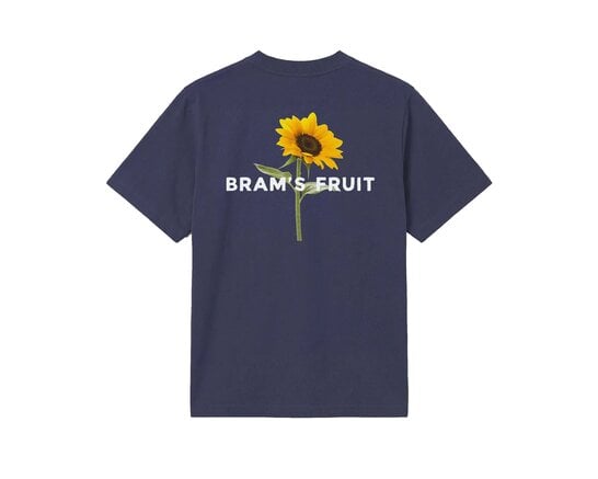Sunflower T Shirt Midnight Blue FW26 2118 Brams Fruit Sunflower T Shirt Midnight Blue FW26 2118