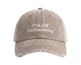 F*ck Off I'm Gardening Cap Distressed Clay FW26 2611 Brams Fruit F*ck Off I'm Gardening Cap Distressed Clay FW26 2611