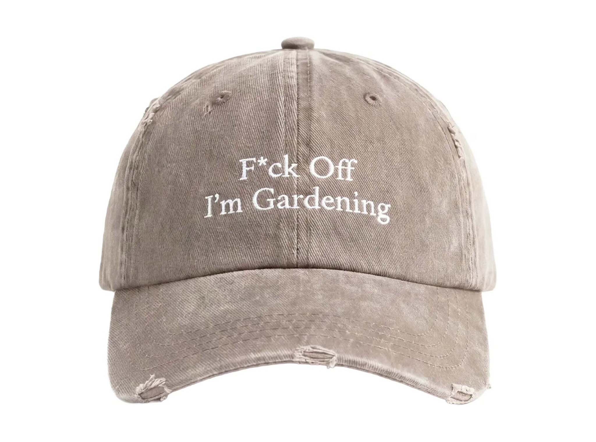 F*ck Off I'm Gardening Cap Distressed Clay FW26 2611 Brams Fruit F*ck Off I'm Gardening Cap Distressed Clay FW26 2611