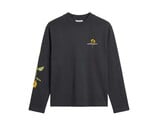 Sunflower Longsleeve Shadow Black FW26 2097 Brams Fruit Sunflower Longsleeve Shadow Black FW26 2097