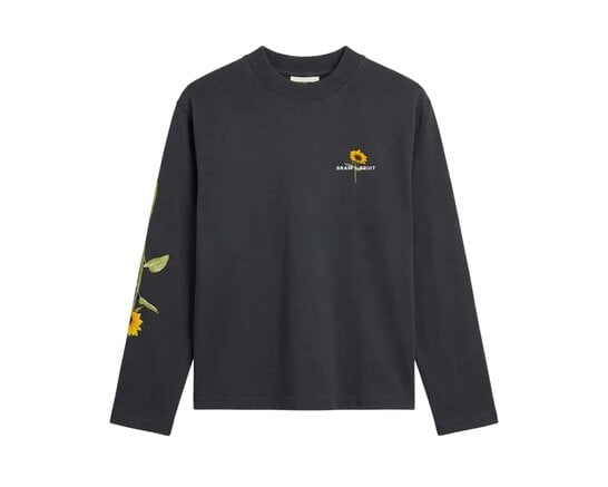 Sunflower Longsleeve Shadow Black FW26 2097 Brams Fruit Sunflower Longsleeve Shadow Black FW26 2097