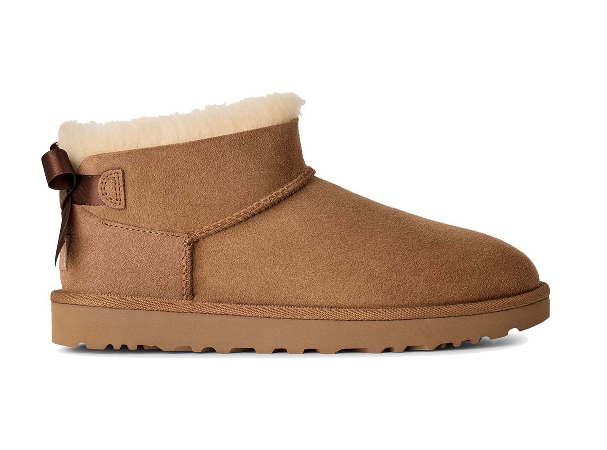 W Ultra Mini Bailey Bow Chestnut 1185491 CHE UGG W Ultra Mini Bailey Bow Chestnut 1185491 CHE