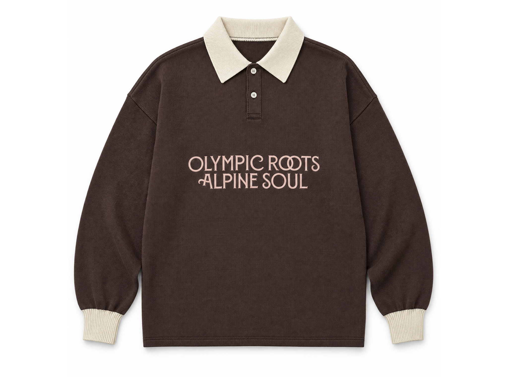 Olympic Roots Knit Polo Peppercorn CC 62033 703 Collectiq Olympic Roots Knit Polo Peppercorn CC 62033 703