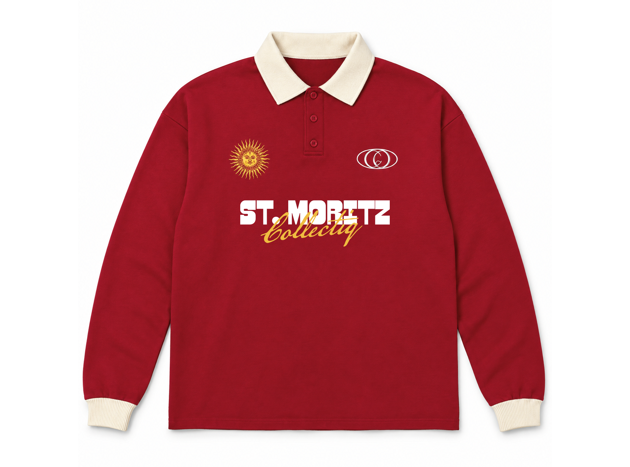 Moritz Soleil Knit Polo Deep Red CC 62032 402 Collectiq Moritz Soleil Knit Polo Deep Red CC 62032 402
