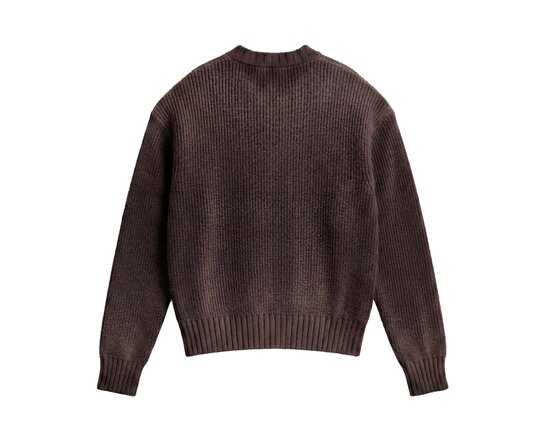 Stamp Knit Brown FW26 2032 Brams Fruit Stamp Knit Brown FW26 2032