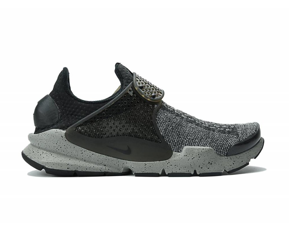 nike sock dart gray